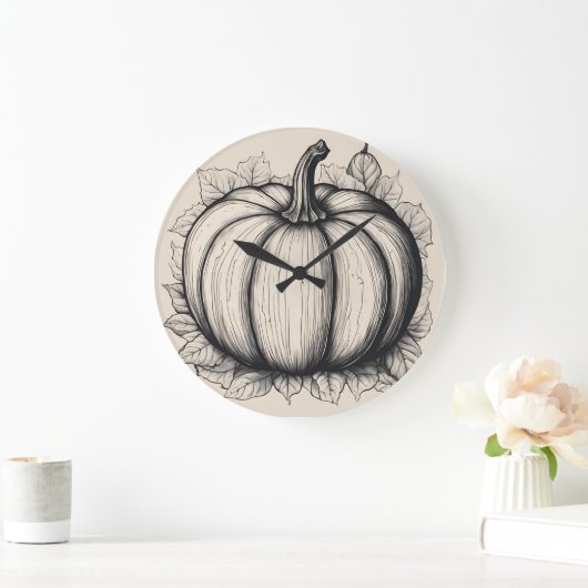 Horloge d'autome ラージ壁時計 (ホーム)