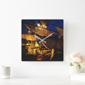 Horloge en Acrylique スクエア壁時計 (ホーム)