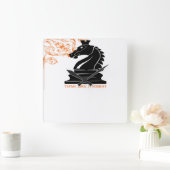 Horloge en Acrylique スクエア壁時計 (ホーム)