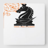 Horloge en Acrylique スクエア壁時計 (正面)