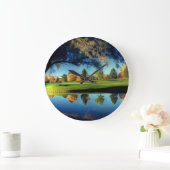 Horloge en Acrylique ラージ壁時計 (ホーム)