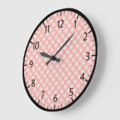 Horloge en Acrylique ラージ壁時計 (傾斜)