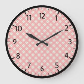 Horloge en Acrylique ラージ壁時計 (正面)