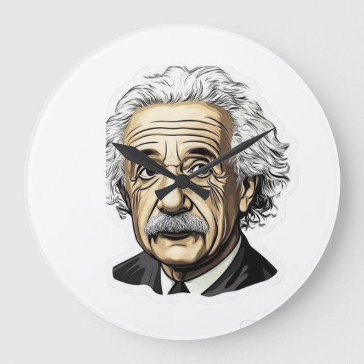 Horloge en Acrylique ラージ壁時計 (正面)