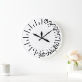 Horloge en Acrylique ラージ壁時計 (ホーム)