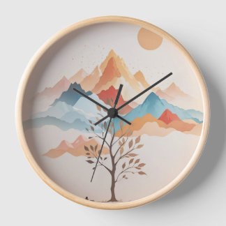 Horloge en Acrylique 壁時計