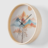 Horloge en Acrylique 壁時計 (傾斜)