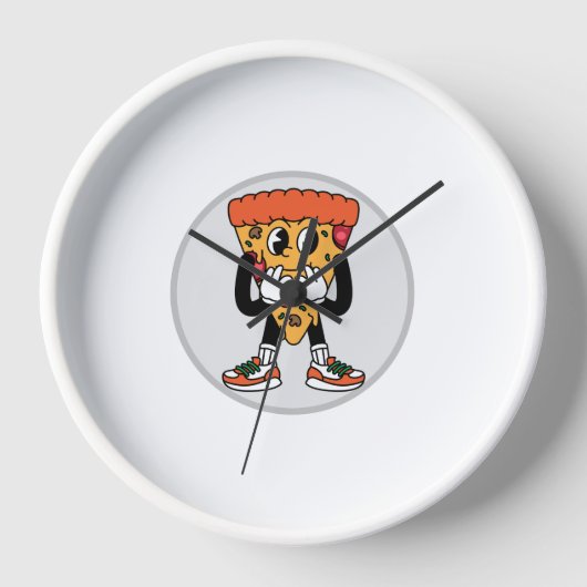 Horloge en Acrylique 壁時計 (正面)