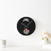 horloge fée ラウンド壁時計 (ホーム)