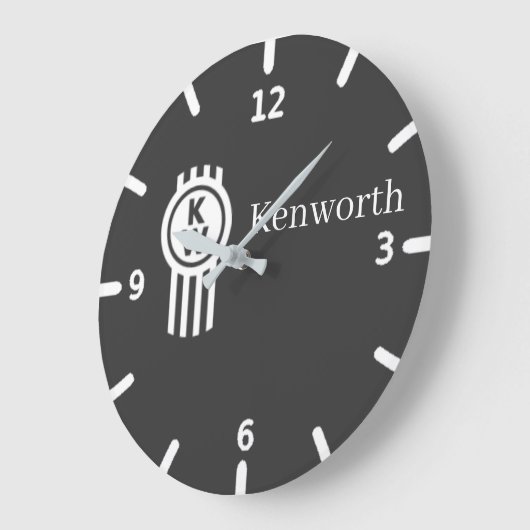 Horloge Kenworth  ラージ壁時計 (傾斜)