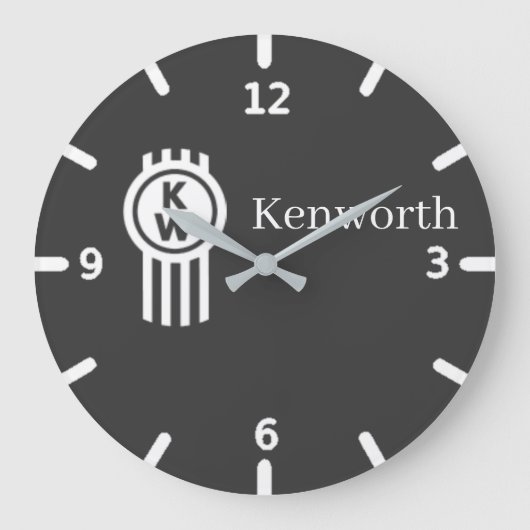 Horloge Kenworth  ラージ壁時計 (正面)