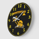 Horloge monsterpillar ラージ壁時計 (傾斜)