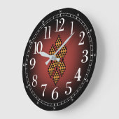 Horloge motifs kabyle ラージ壁時計 (傾斜)