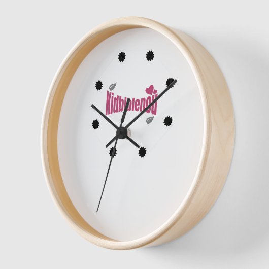 Horloge mural Kidbiblenou 壁時計 (傾斜)