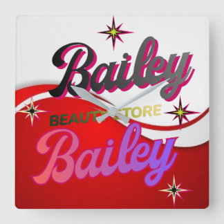 Horloge murale スクエア壁時計