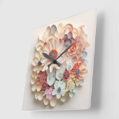 Horloge murale  スクエア壁時計 (傾斜)