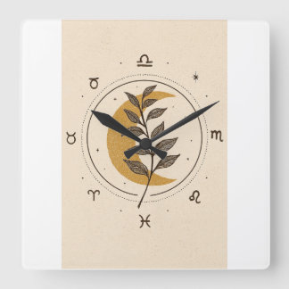 Horloge Murale Carrée スクエア壁時計