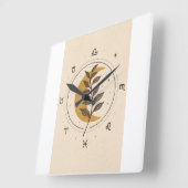 Horloge Murale Carrée スクエア壁時計 (傾斜)