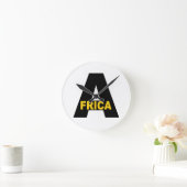 Horloge murale en acrylique Ronde  Design AFRICA ラウンド壁時計 (ホーム)