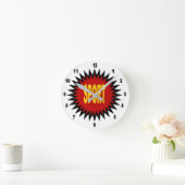 Horloge murale en acrylique, Ronde Medium DE SPORT ラウンド壁時計 (ホーム)