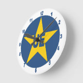 Horloge murale en acrylique, Ronde Medium  UE ラウンド壁時計 (傾斜)