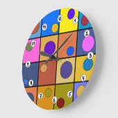 Horloge murale ronde Fantaisie ラージ壁時計 (傾斜)