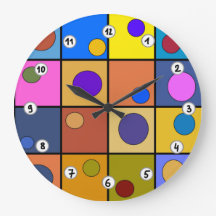 Horloge murale ronde Fantaisie