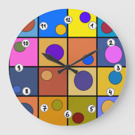 Horloge murale ronde Fantaisie ラージ壁時計