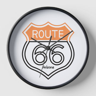 Horloge murale, Route 66 creashop_line. 壁時計