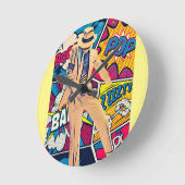 horloge ronde  ラウンド壁時計 (傾斜)