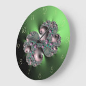 Horloge Ronde Fractal3 ラージ壁時計 (傾斜)