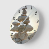 Horloge ronde murale imprimé Cairns  ラウンド壁時計 (傾斜)