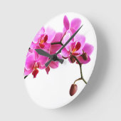 Horloge Ronde Orchidée ラウンド壁時計 (傾斜)