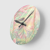 Horloge ronde Sakura ラウンド壁時計 (傾斜)