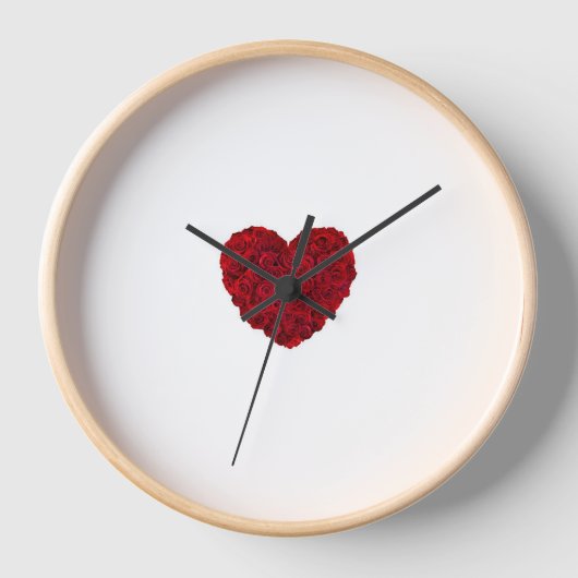 Horloge Saint-valentin  壁時計 (正面)