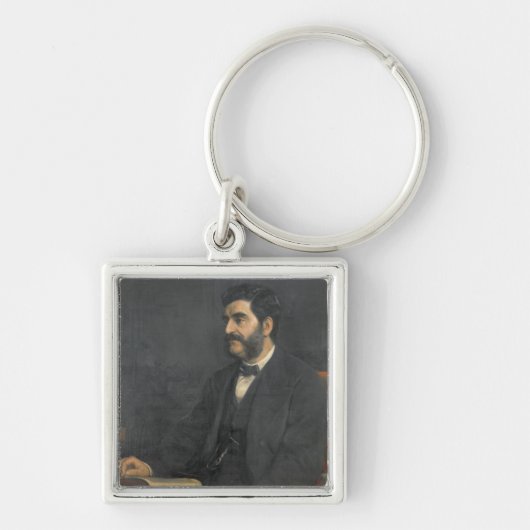 Hormuzd Rassam 1869年のポートレート キーホルダー (正面)