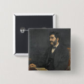 Hormuzd Rassam 1869年のポートレート 缶バッジ (正面&裏面)