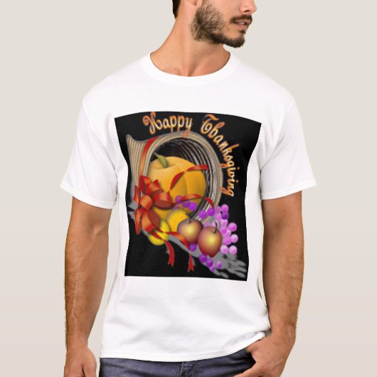 horn3_black_200 tシャツ (正面)