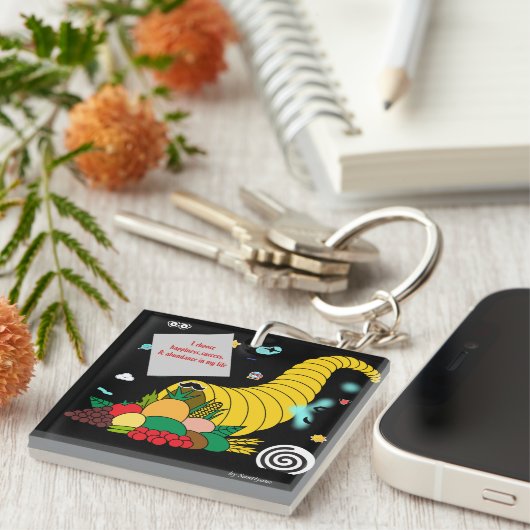 Horn of Abundance キーホルダー (正面右)