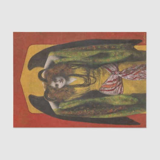 Horned Angel Tissue Paper 薄葉紙 (正面)