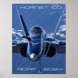 Hornet 100 CF18デモ2024 ポスター