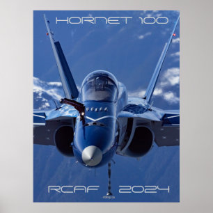 Hornet 100 CF18デモ2024 ポスター
