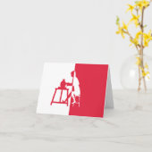 Horningsea flag カード (黄色い花)