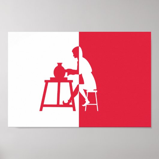 Horningsea flag ポスター (正面)