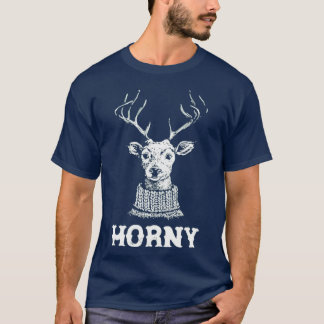 Horny Reindeer Tシャツ