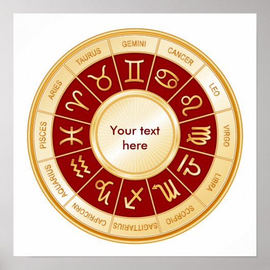 Horoscope Mandala ポスター (正面)