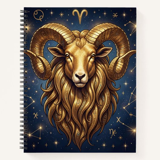 Horoscope Sign Aries | Astrology Traits & Dates ノートブック (正面)