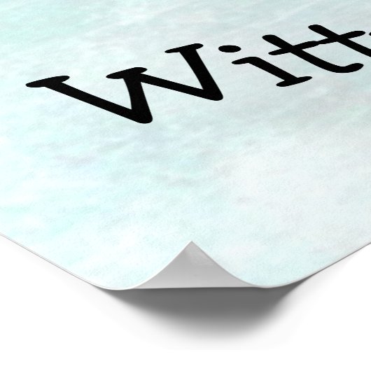 Horoscope Virgo ポスター (角)