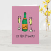 horray情報通のしゃっくり! カード (黄色い花)