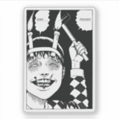 Horror anime art シール (正面)